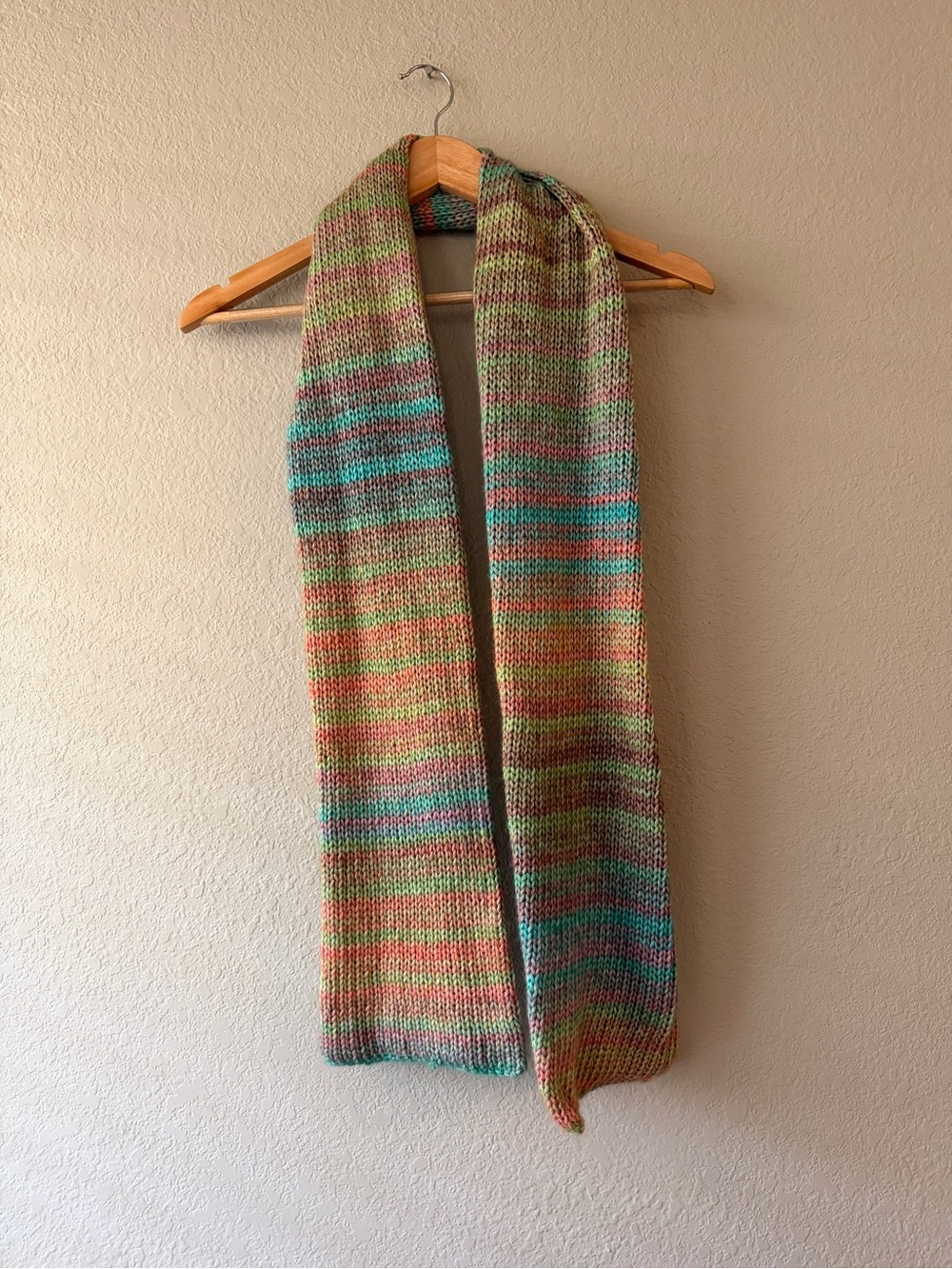 Multicolor Knit Scarf - Women Sweaters Accessory
